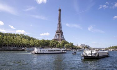 A bomb alert triggered the evacuation of all three floors of the Eiffel Tower on August 12. The tower is one France's most visited tourist sites.