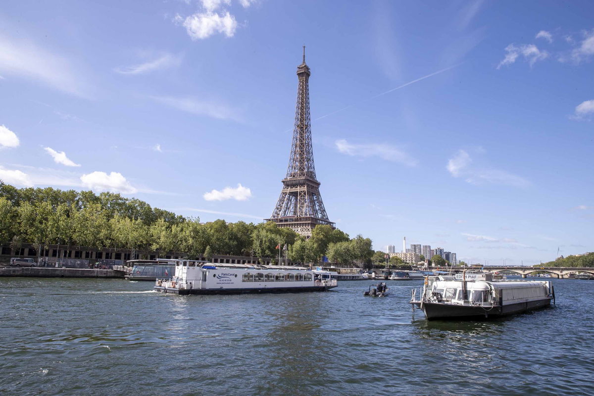 <i>Catherine Steenkeste/Getty Images</i><br/>A bomb alert triggered the evacuation of all three floors of the Eiffel Tower on August 12. The tower is one France's most visited tourist sites.