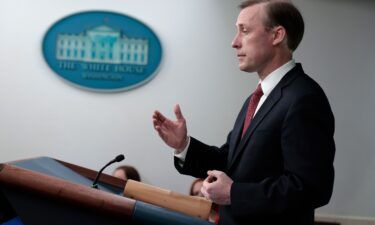 National Security Advisor Jake Sullivan speaks during the the daily White House press briefing on February 11