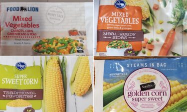 Frozen vegetables sold at Food Lion and Kroger are being recalled.