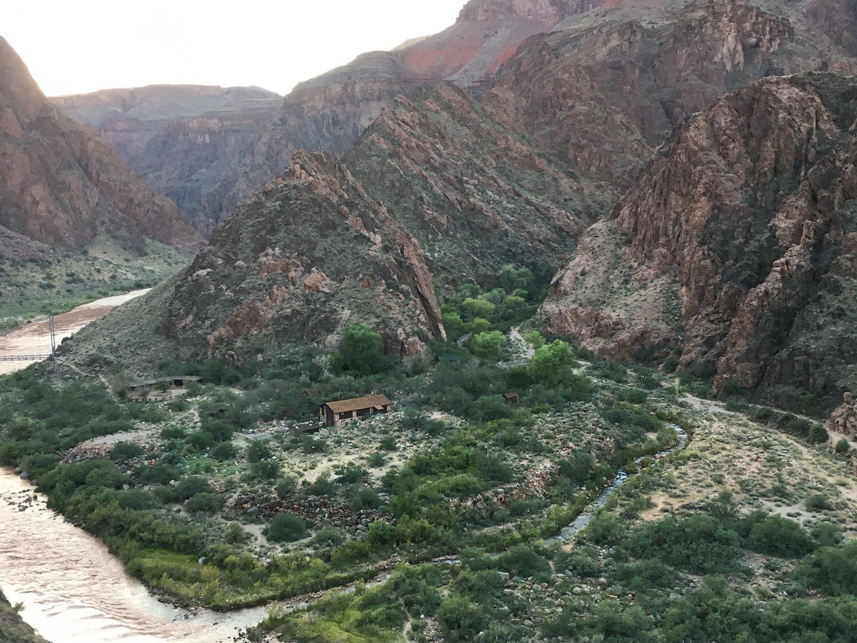 <i>Grand Canyon National Park/AP</i><br/>This file photo shows a wastewater treatment plant at Phantom Ranch.