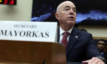 Secretary of Homeland Security Alejandro Mayorkas testifies during a hearing before the House Committee on the Judiciary at Rayburn House Office Building on July 26 on Capitol Hill in Washington