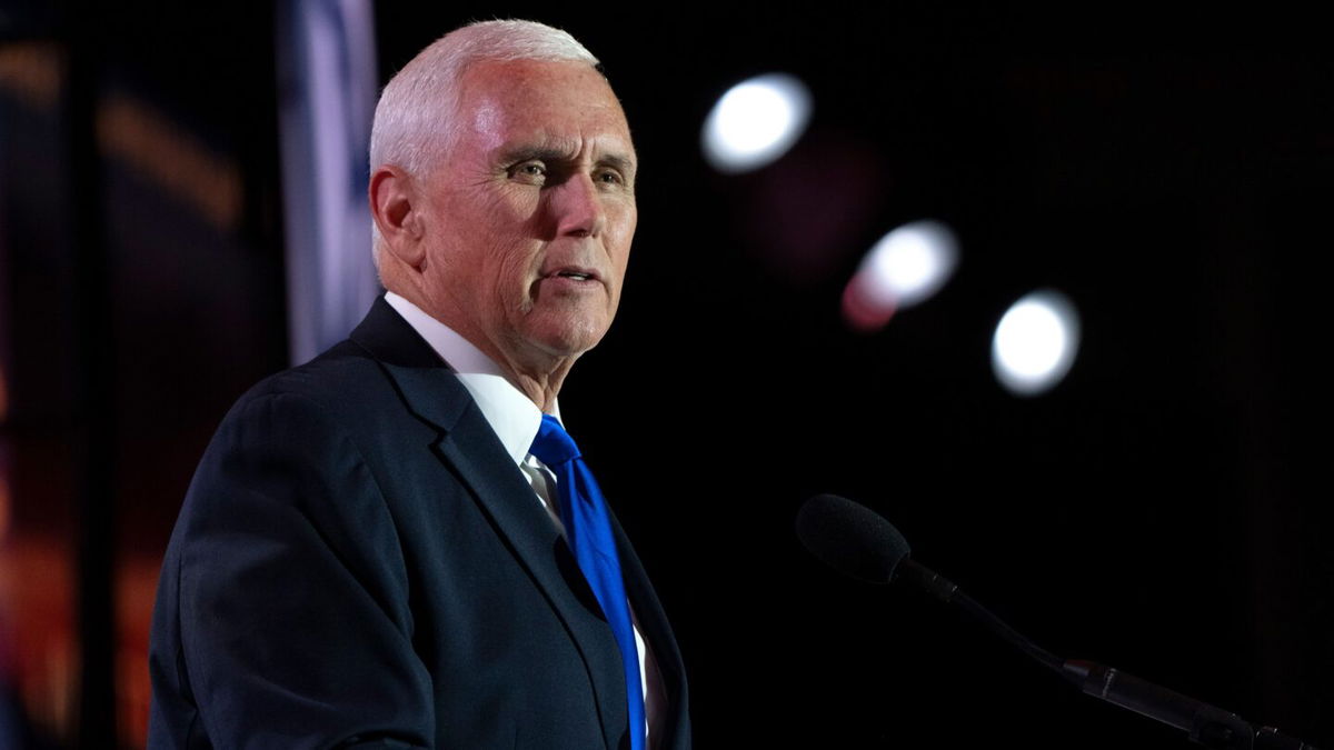 <i>Jacquelyn Martin/AP</i><br/>Former Vice President Mike Pence said Sunday he wasn’t aware of any “broad-based effort” by Donald Trump to declassify documents before leaving the White House.