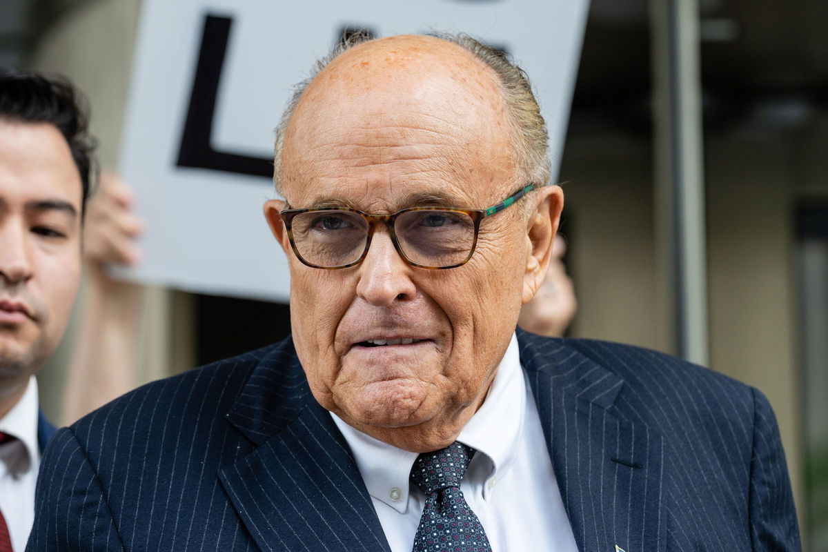 <i>Eric Lee/Bloomberg/Getty Images</i><br/>Rudy Giuliani