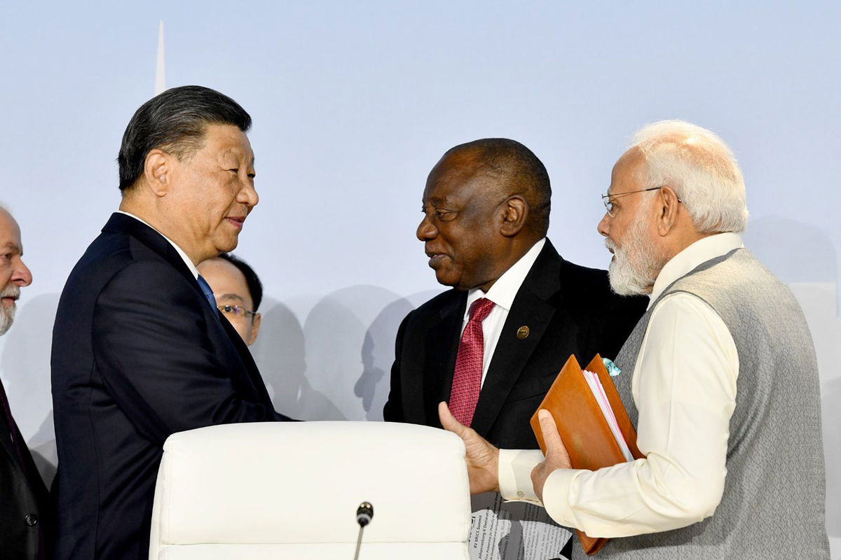 <i>BRICS/Anadolu Agency/Getty Images</i><br/>Chinese leader Xi Jinping