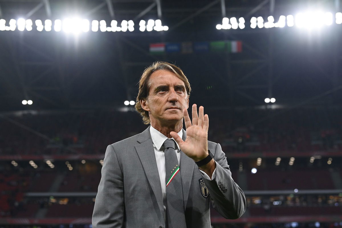 <i>Claudio Villa/Getty Images</i><br/>Roberto Mancini managed Italy for five years before being named Saudi Arabia head coach.