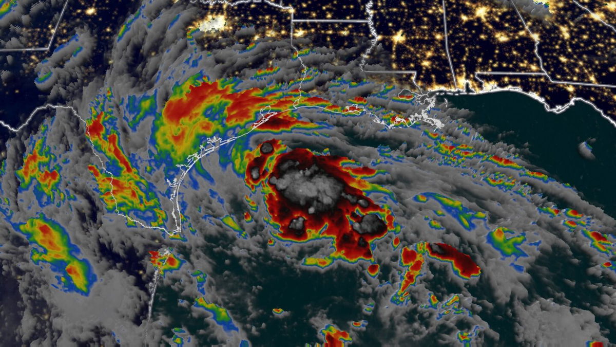 <i>CNN Weather</i><br/>Tropical Storm Harold is expected to dump 3 to 5 inches of rain -- and up to 7 inches in some areas -- across South Texas.