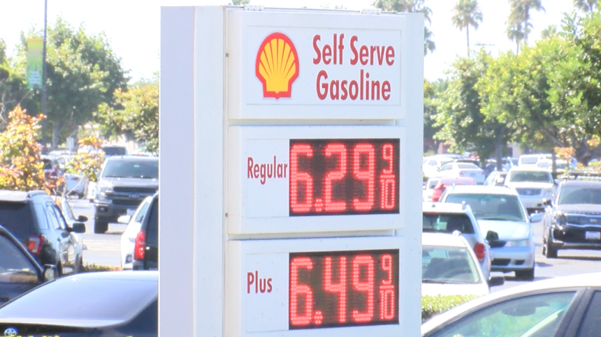 Gas Prices In California Are The Highest In The Nation At $6 – KION546