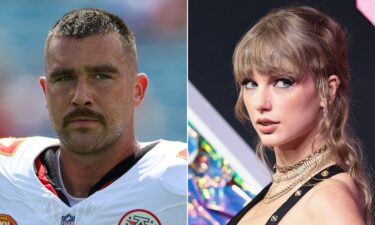 There are rumors that Travis Kelce and Taylor Swift are dating.