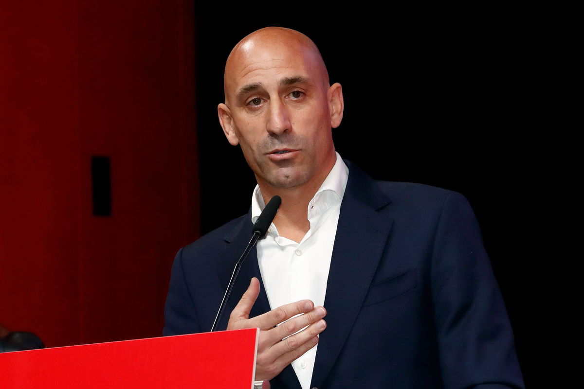 <i>Real Federación Española de Fútbol/Europa Press/AP</i><br/>Luis Rubiales has had an official complaint filed against him by the Spanish prosecutor's office.