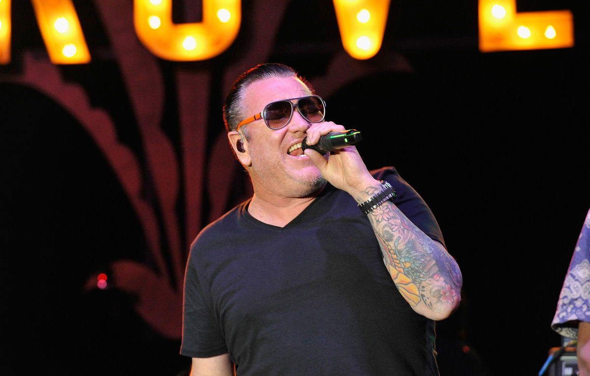 <i>Michael Tullberg/Getty Images</i><br/>Steve Harwell of Smash Mouth has died.