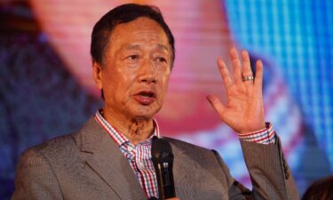 Foxconn founder Terry Gou has announced a bid for Taiwan's presidency.