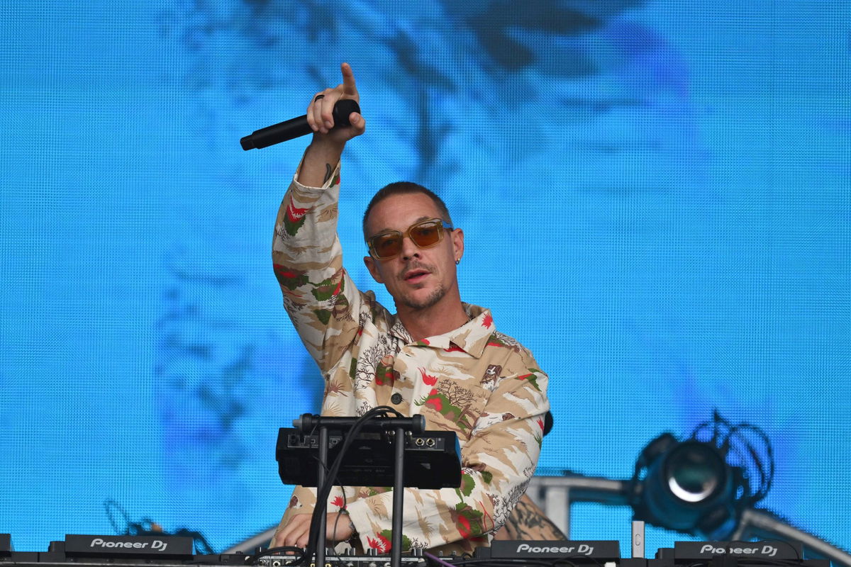 <i>Angela Weiss/AFP/Getty Images</i><br/>Diplo performing at New York City's Governors Ball Music Festival in June. Diplo showed up to his scheduled concert in Washington DC on September 2 after hitchhiking his way out of the Burning Man festival