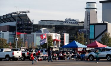 Foxborough police and fire initially responded to the incident at Gillette Stadium at around 10:57 p.m.