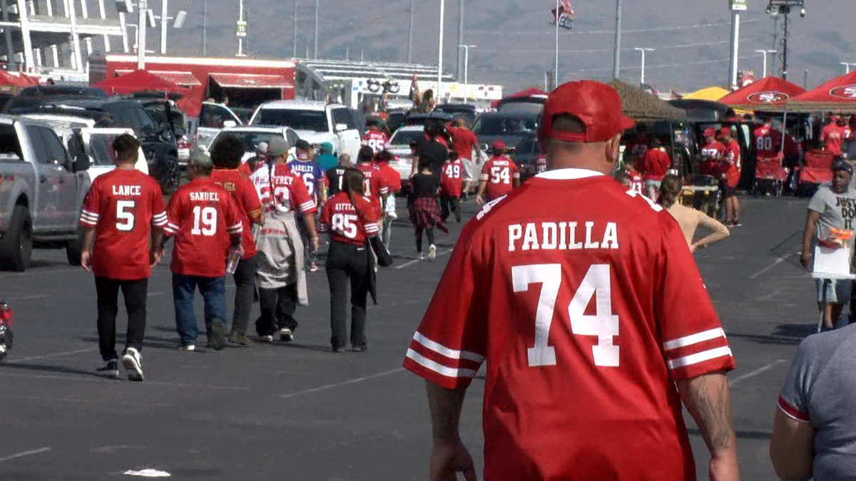 Photos from Fans flock to Levi's Stadium for San Francisco 49ers first home  game of NFL season