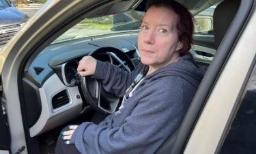 Robin Totman said she had just pulled into her driveway and was about to get out of her car when a coyote attacked her.