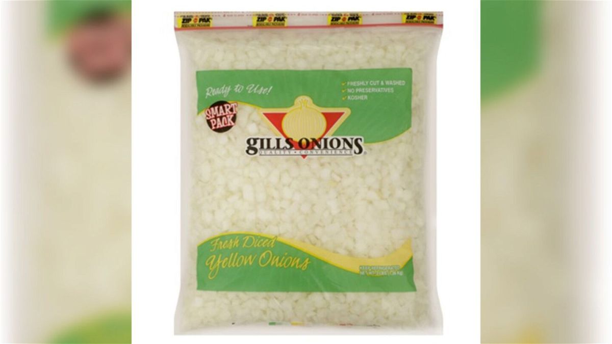 <i>CDC</i><br />Multiple products from Gills Onions have been recalled amid a multistate salmonella outbreak.