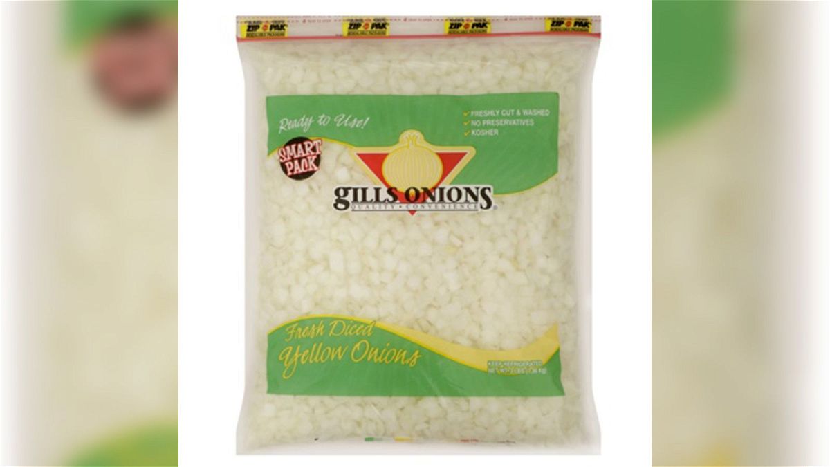Multiple products from Gills Onions have been recalled amid a multistate salmonella outbreak.