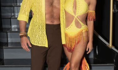 Mauricio Umansky and Emma Slater on "Dancing with the Stars."