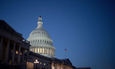 The U.S. Capitol Dome is seen as House Republicans continue to search for a Speaker of the House in the Longworth House Office Building on Capitol Hill on October 24