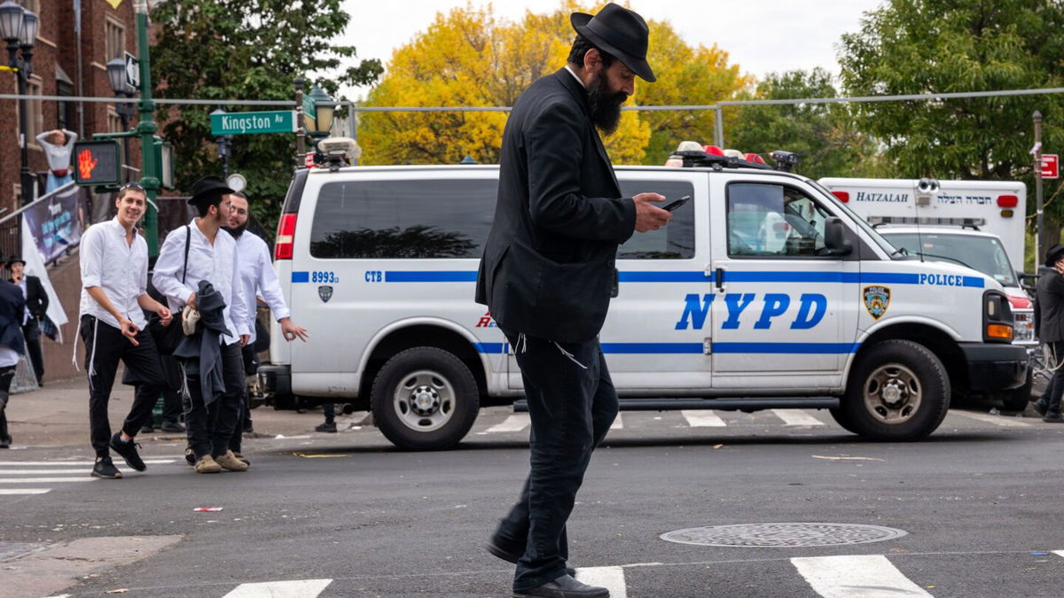 <i>Brendan McDermid/Reuters</i><br/>Members of the New York City Police Department Counterterrorism Unit patrol in Times Square on Thursday.