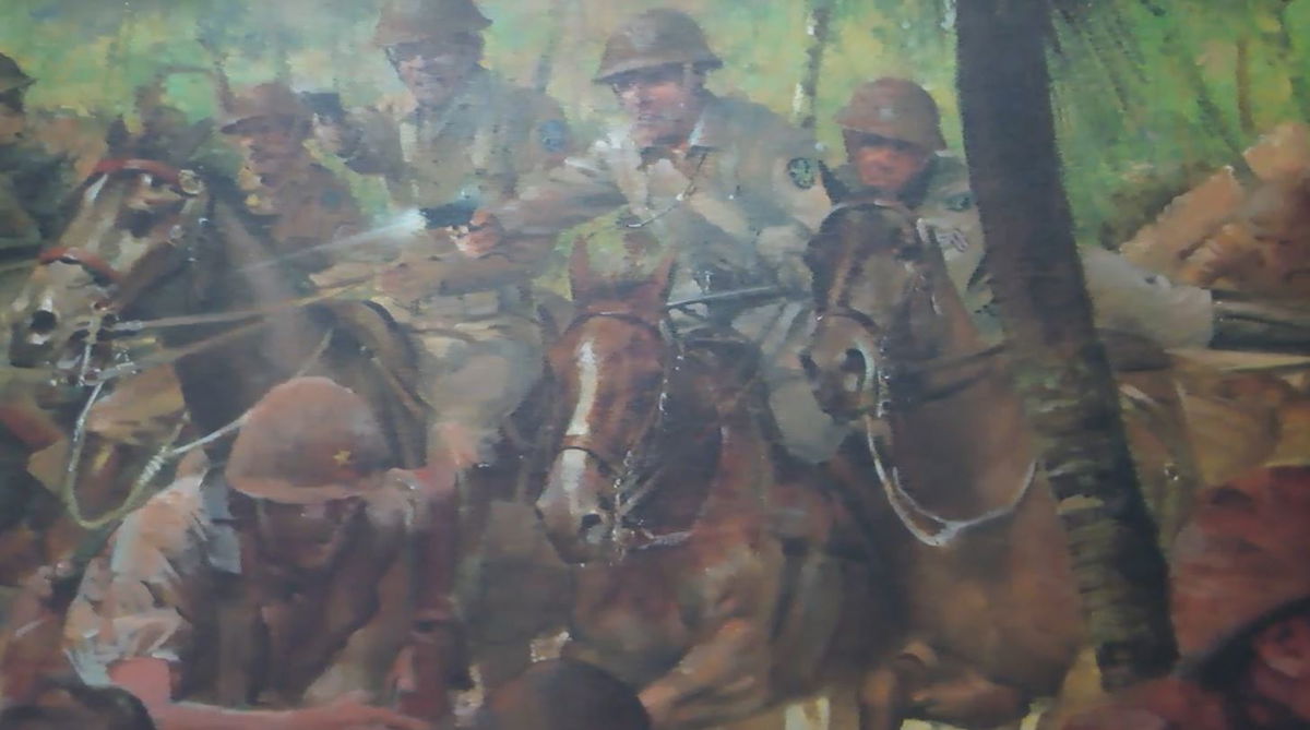 <i></i><br/>A hidden painting at the Army Museum of Hawaii in Waikiki tells the story of a World War II era Filipino fighting force.