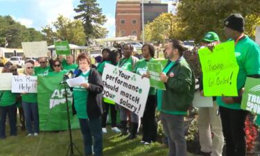 Dozens of disgruntled employees and students are demanding change on the campus of Baltimore City Community College. They made their concerns clear during a protest.