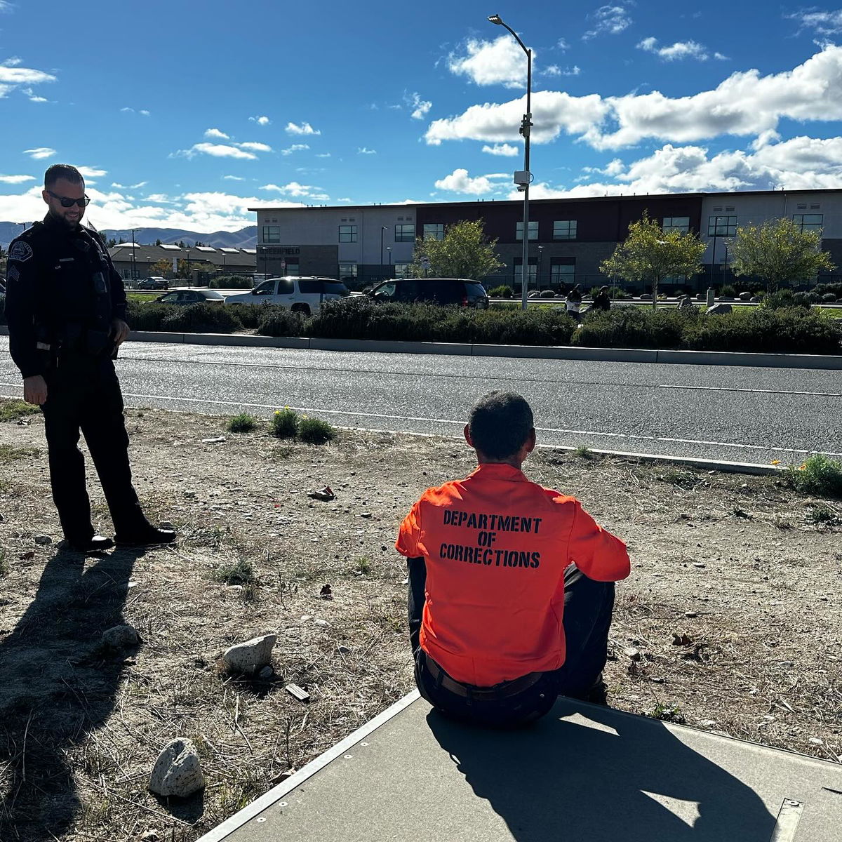 Greenfield Police arrested a man who was dressed in an inmate costume after he allegedly was in possession of methamphetamine. 