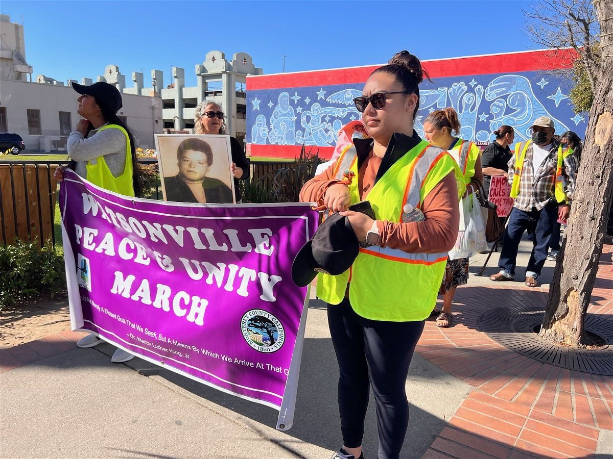 Families came together to remember loved ones during the 30th Peace and Unity March in Watsonville