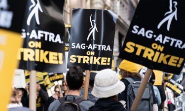SAG-AFTRA picketers gathered for their 75th day of striking for better working conditions and contracts in front of Netflix studios in New York on September 27. Hollywood actors have reached a tentative agreement with the major film and television studios to end a strike