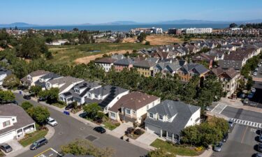 Mortgage rates drop for first time in seven weeks. Pictured are homes in Hercules