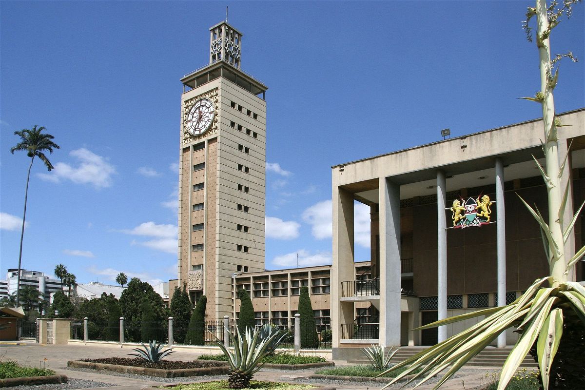 <i>Arterra/Universal Images Group Editorial/Getty Images</i><br/>Kenya's Landscape and Ecosystem Restoration Programme aims to plant and nurture 15 billion trees by 2032. Pictured is Kenya's parliament building in Nairobi.