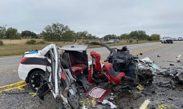 At least seven people are dead in a fatal two-vehicle collision in Zavala County