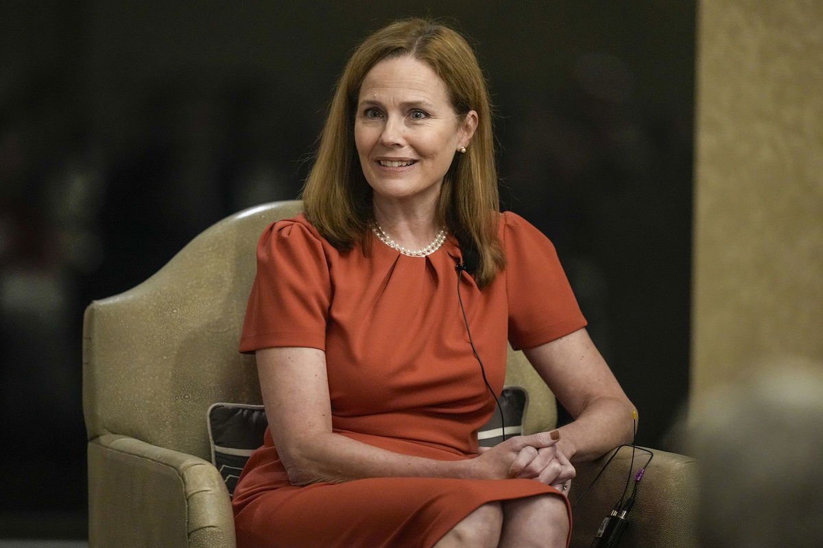 <i>Morry Gash/AP</i><br/>Justice Amy Coney Barrett