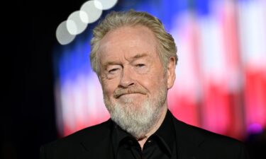 Ridley Scott attends the "Napoleon" UK Premiere on November 16