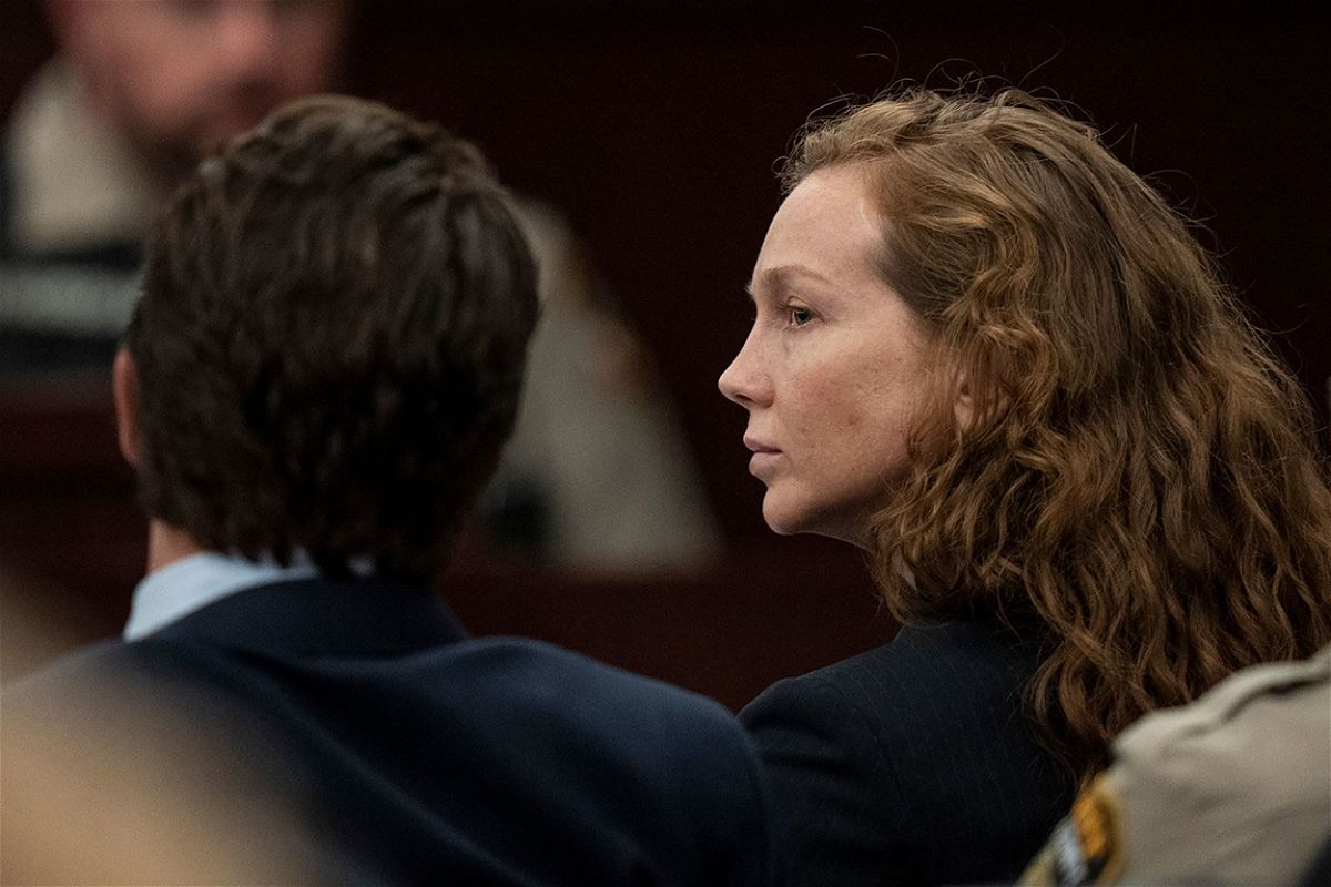 <i>Mikala Compton/Pool/Austin American-Statesman/AP</i><br/>Kaitlin Armstrong sits with her defense lawyers during her murder trial at the Blackwell-Thurman Criminal Justice Center on Thursday