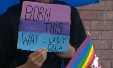 Students in the Santa Clarita Valley walked out of their classrooms to protest an upcoming school board meeting regarding a potential parental notification policy.