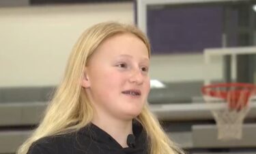 12-year-old Lucy Zimmerman reflects on making a buzzer-beating shot to win the Olathe Middle Schools 7th grade Championship game.