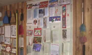 Larry Pratt has received nearly 500 Christmas cards.