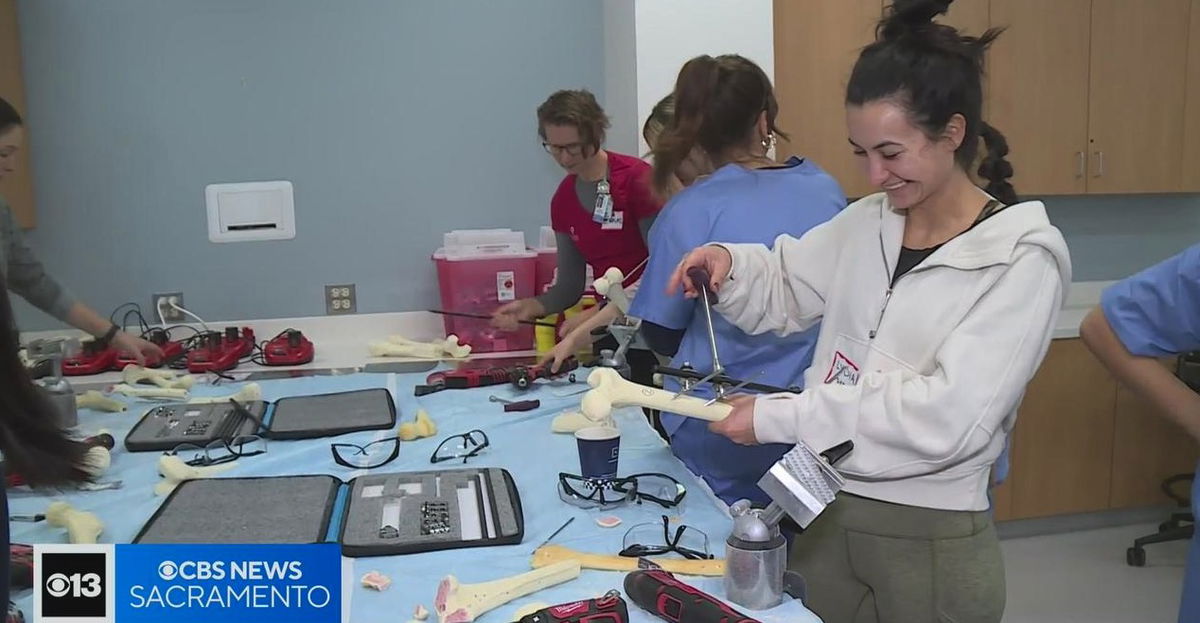 <i>KOVR</i><br/>Dozens of high school girls from the Sacramento area learned what it takes to be an orthopedic surgeon at UC Davis on December 16. It was all about girl power at UC Davis