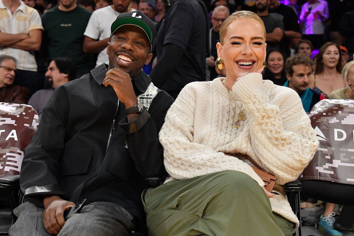 <i>Allen Berezovsky/Getty Images</i><br/>Rich Paul and Adele in November.