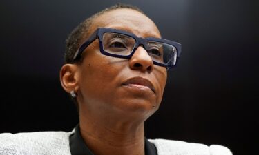 Harvard University President Claudine Gay attends a House Education and The Workforce Committee hearing on Capitol Hill in Washington