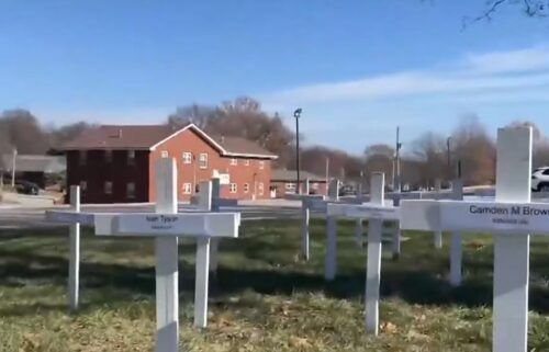 Kansas City is getting a clear picture of how violent Jackson County has become with the crosses that have been placed in the ground outside The Gathering Baptist Church on Noland Avenue in Independence.