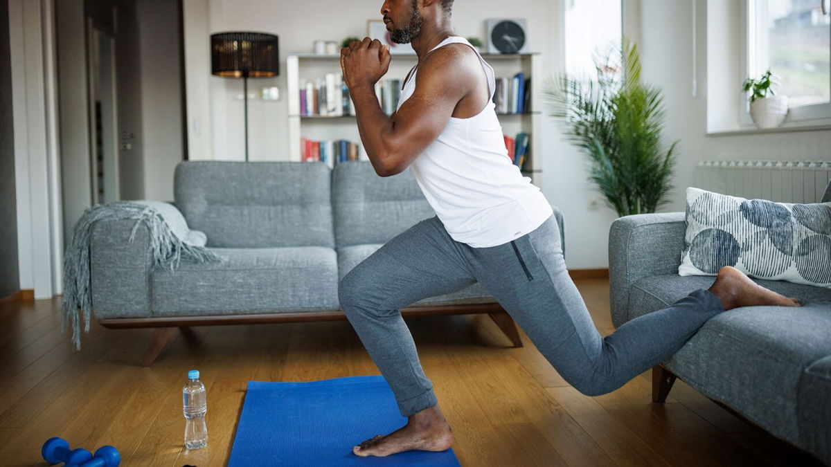 <i>damircudic/E+/Getty Images</i><br/>Body-weight exercises such as lunges