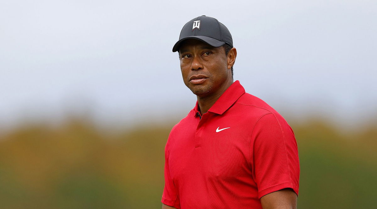 <i>Mike Ehrmann/Getty Images North America/Getty Images</i><br/>Tiger Woods is pictured here at the PNC Championship at The Ritz-Carlton Golf Club on December 17 in Orlando