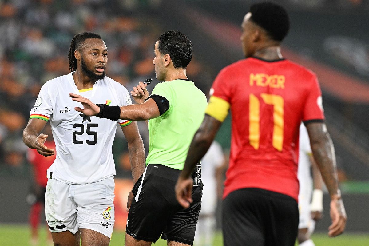<i>Franck Fife/AFP/Getty Images</i><br/>Egypt reached the last 16 despite Mozambique's late equalizer.