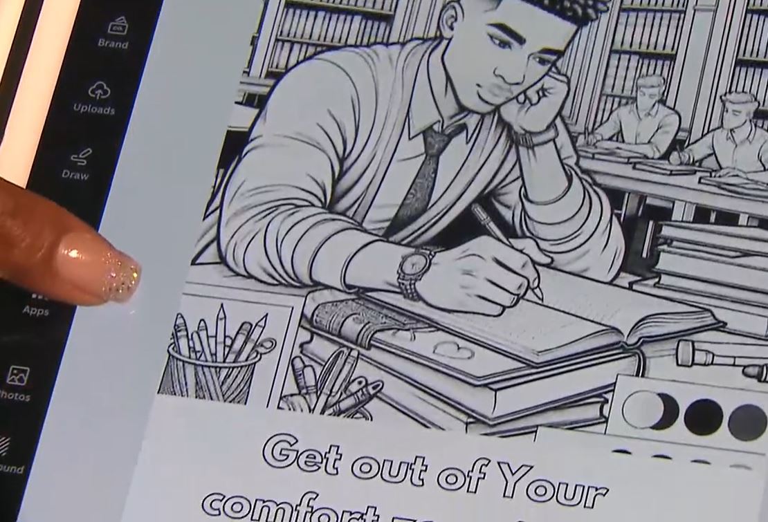 <i></i><br/>A St. Louis mom created coloring book collection