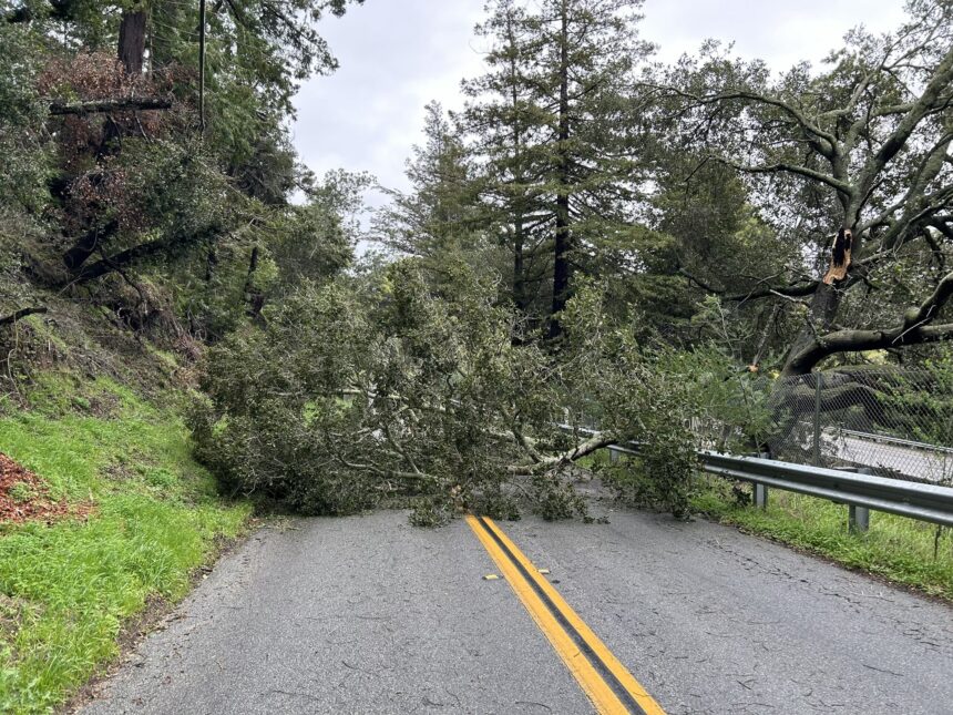 Multiple road closures in Santa Cruz County KION546