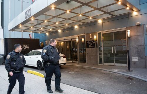 Police responded after a woman was found dead in a room at the SoHo 54 Hotel in Manhattan