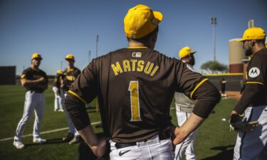 Yuki Matsui of the San Diego Padres.